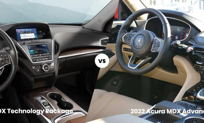 Acura Technology vs Advance Package