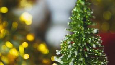 Mini Christmas Tree Ornaments