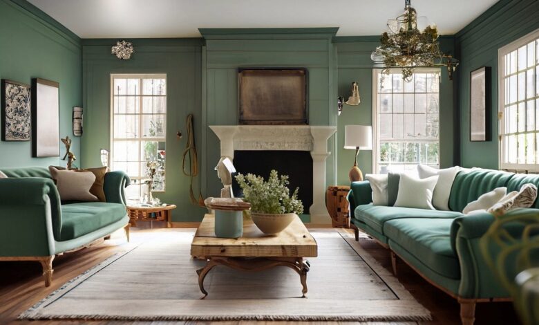 Sage Green Living Room Ideas